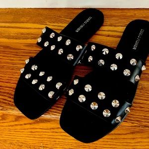 Marc Fisher studded sandals
